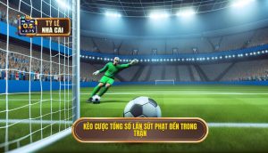 Kèo cược tổng số lần sút phạt đền trong trận