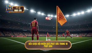 Kèo cược đội nhận quả phạt góc trong 10 phút đầu