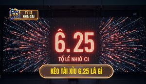 Kèo tài xỉu 6.25 là gì