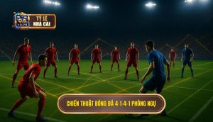 Chiến thuật bóng đá 4-1-4-1 phòng ngự