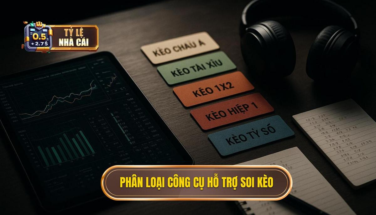 Phân loại các công cụ hỗ trợ soi kèo phổ biến trên thị trường