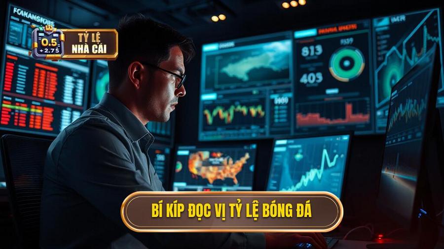 Bí kíp dân chơi với tỷ lệ bóng đá: Cách đọc vị nhà cái