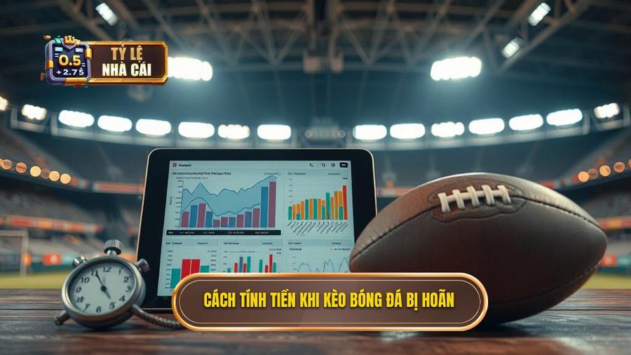 2. Cách tính tiền khi kèo bóng đá bị hoãn