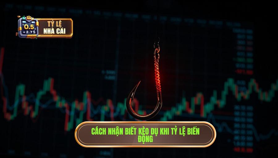 Phân tích "Kèo Dụ" khi tỷ lệ kèo thay đổi liên tục