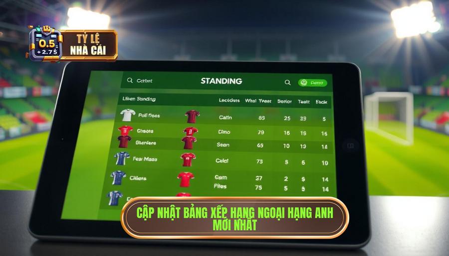 Tầm quan trọng của việc cập nhật Bảng xếp hạng Ngoại hạng Anh hôm nay