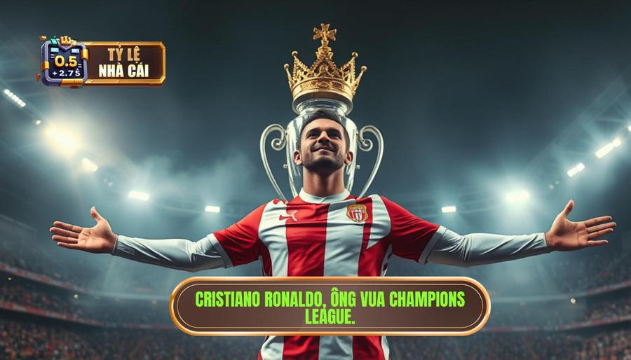 Cristiano Ronaldo – "Ông vua" tuyệt đối của Champions League