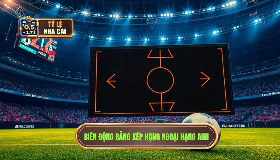 Yếu tố ảnh hưởng đến biến động Bảng xếp hạng Ngoại hạng Anh hôm nay