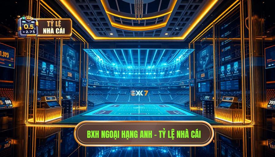 Bảng xếp hạng Ngoại hạng Anh hôm nay