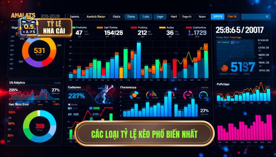2. Các loại tỷ lệ kèo phổ biến cần nắm khi tra cứu 2. Các loại tỷ lệ kèo phổ biến cần nắm khi tra cứu